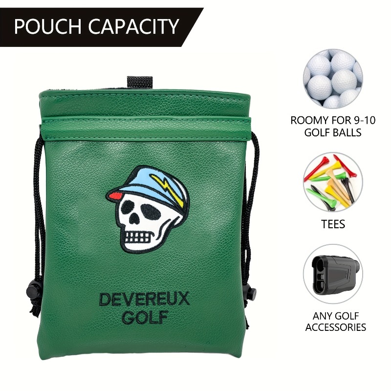 Sac portable vert pour objets  - Golf Equipment Drawing avis et prix